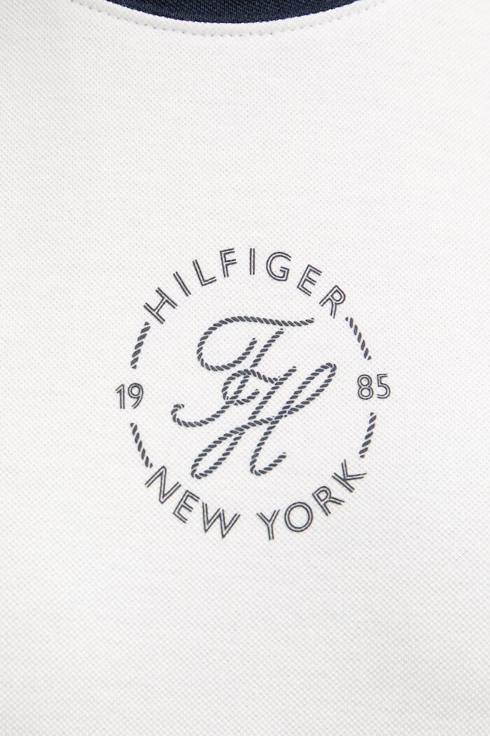 Tommy Hilfiger тениска дамска с лиосел бяла WW0WW50032