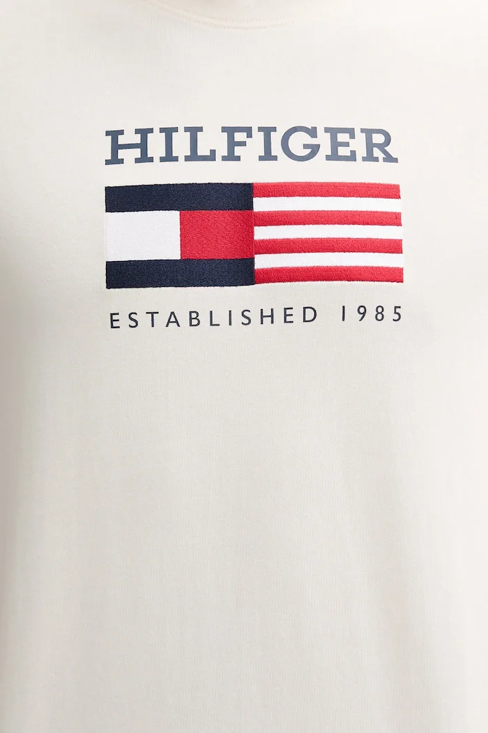 Tommy Hilfiger тениска мъжка от памук бежова MW0MW39843