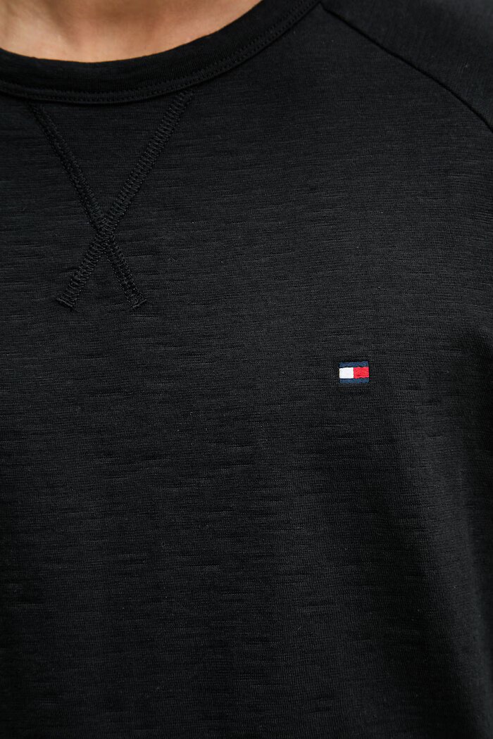 Tommy Hilfiger тениска мъжка от памук черна UM0UM03605