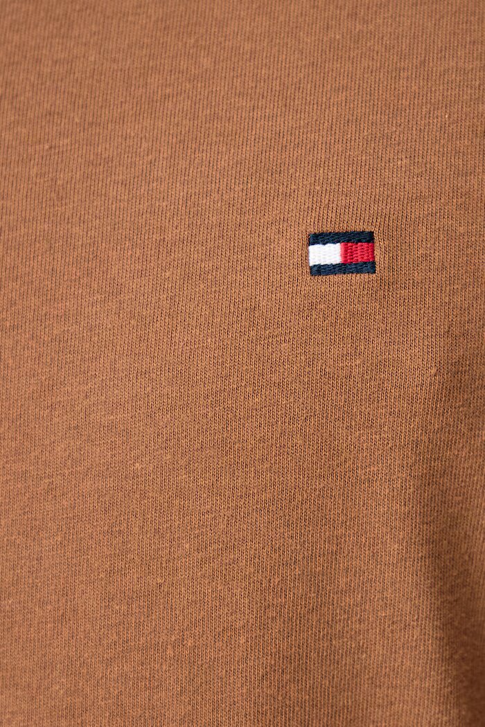 Tommy Hilfiger тениска мъжка от памук кафява MW0MW39995