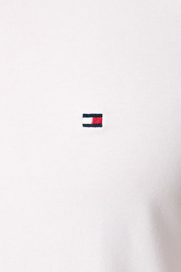 Tommy Hilfiger тениска мъжка с памук бяла MW0MW27539