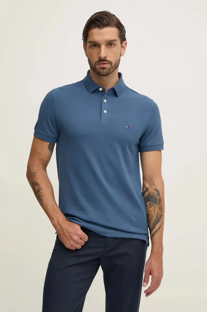 Tommy Hilfiger Тениска с яка