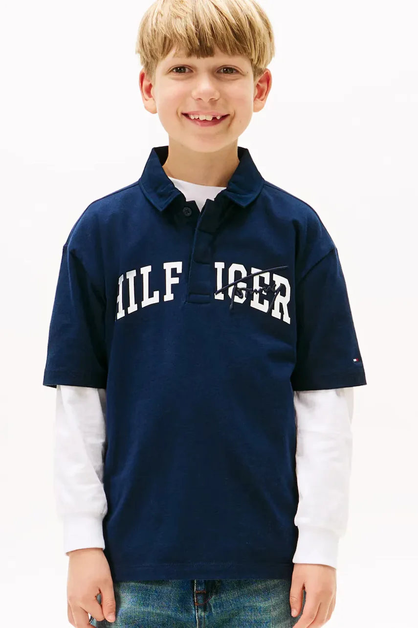 Tommy Hilfiger Тениска с яка