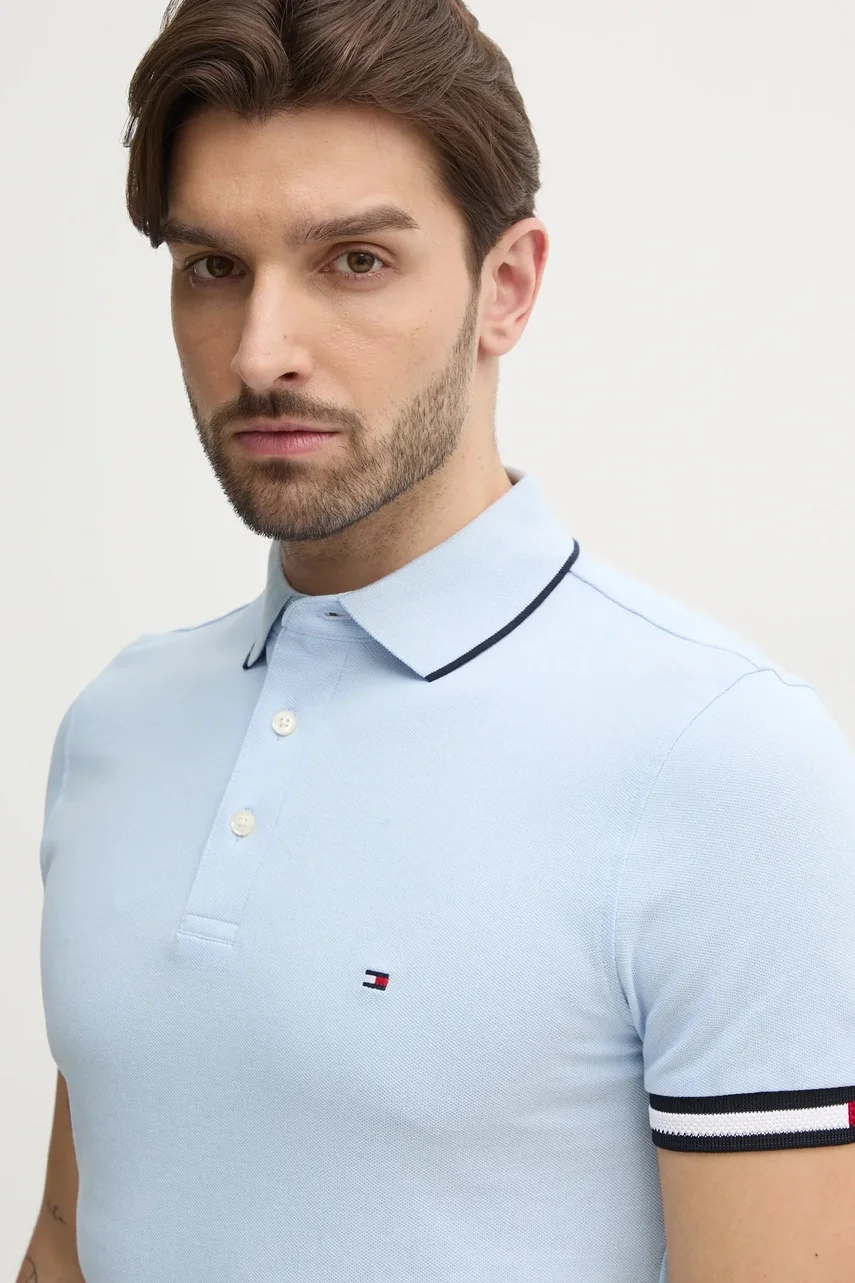 Tommy Hilfiger Тениска с яка