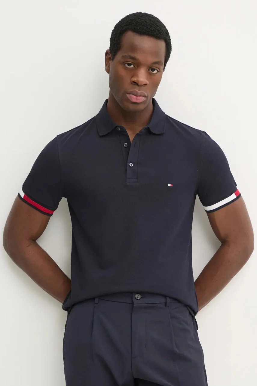 Tommy Hilfiger Тениска с яка