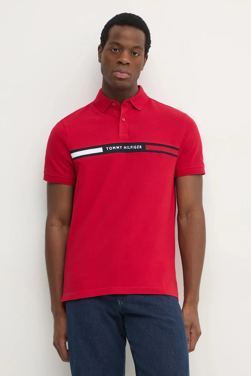 Tommy Hilfiger Тениска с яка