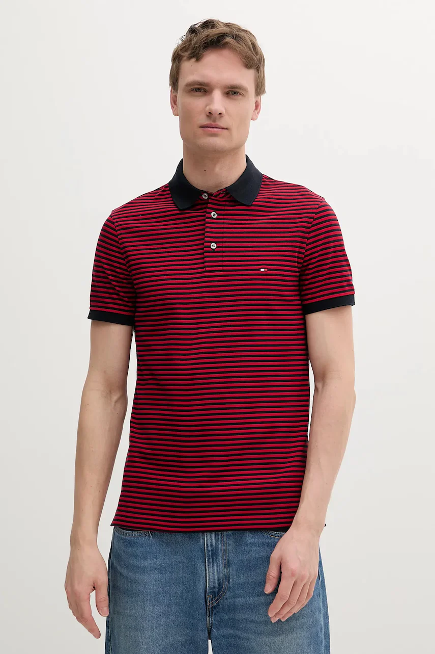 Tommy Hilfiger Тениска с яка
