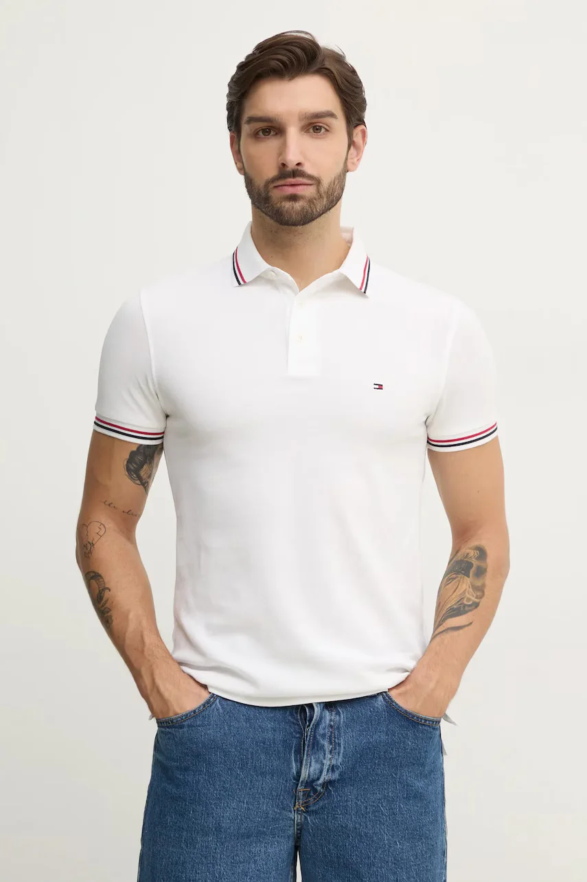 Tommy Hilfiger Тениска с яка