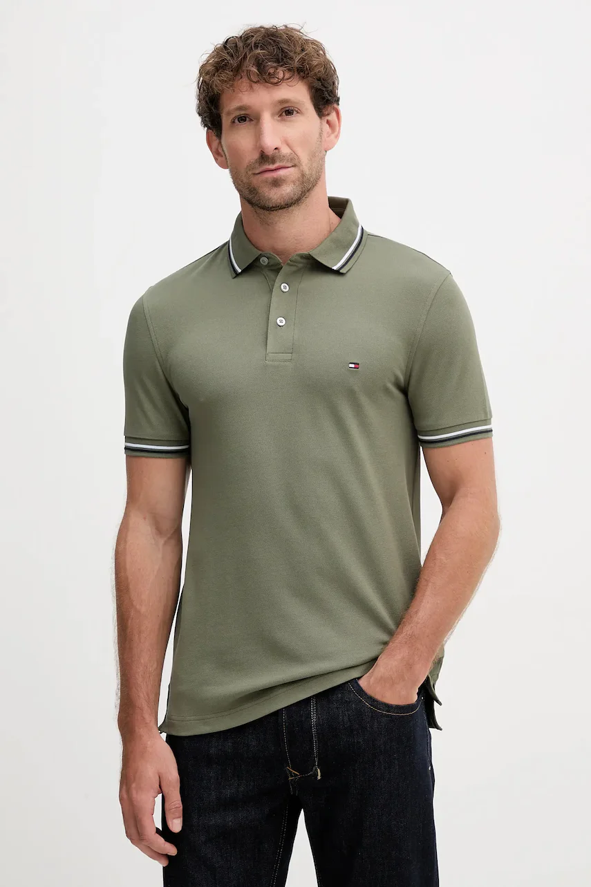 Tommy Hilfiger Тениска с яка