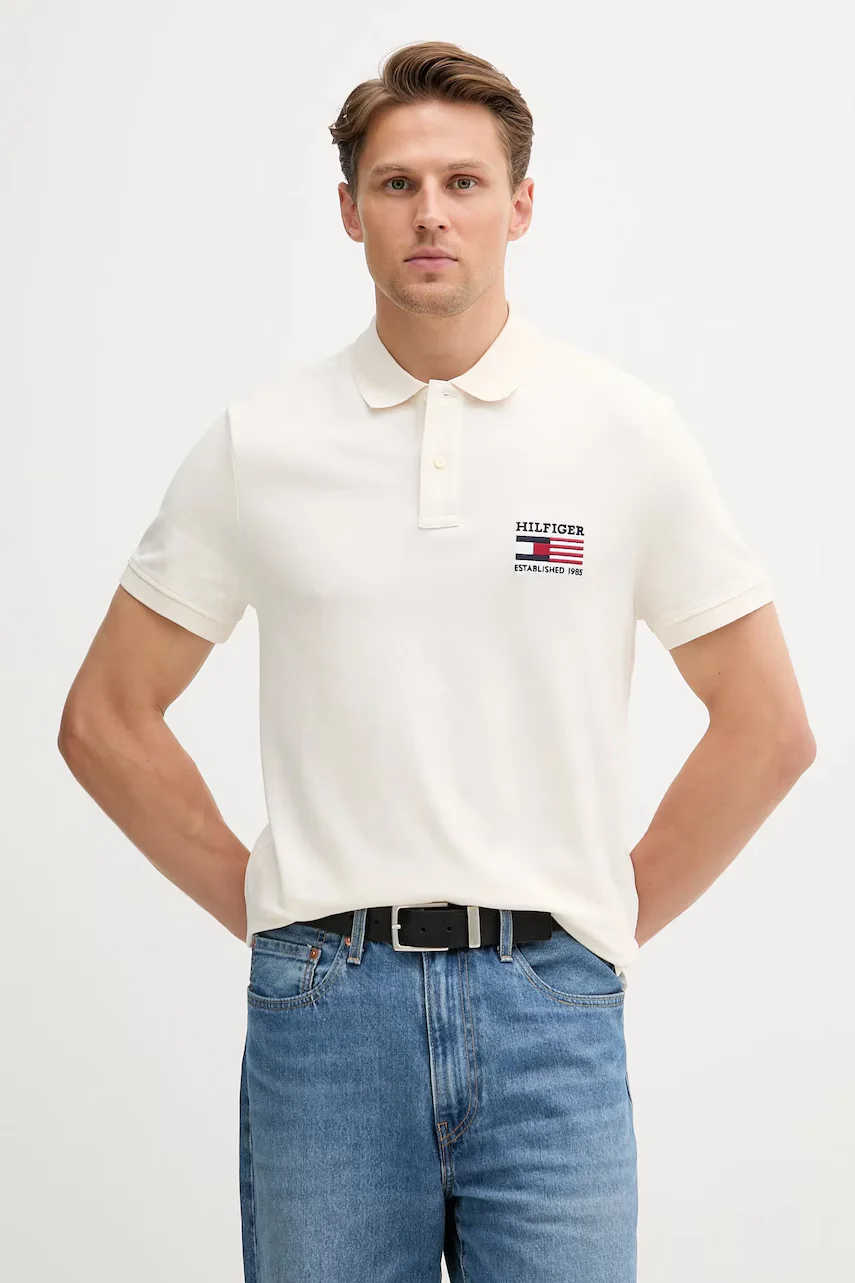 Tommy Hilfiger Тениска с яка