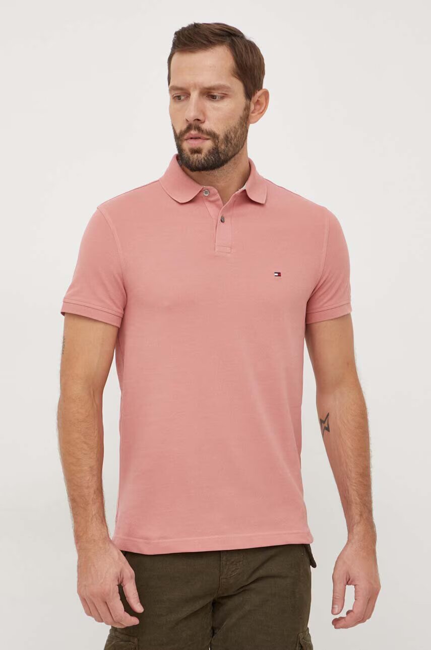 Tommy Hilfiger Тениска с яка