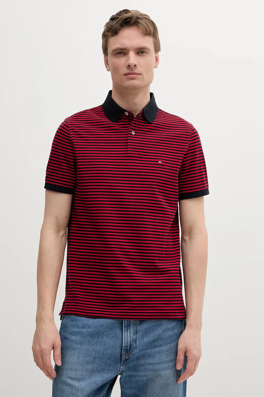 Tommy Hilfiger Тениска с яка