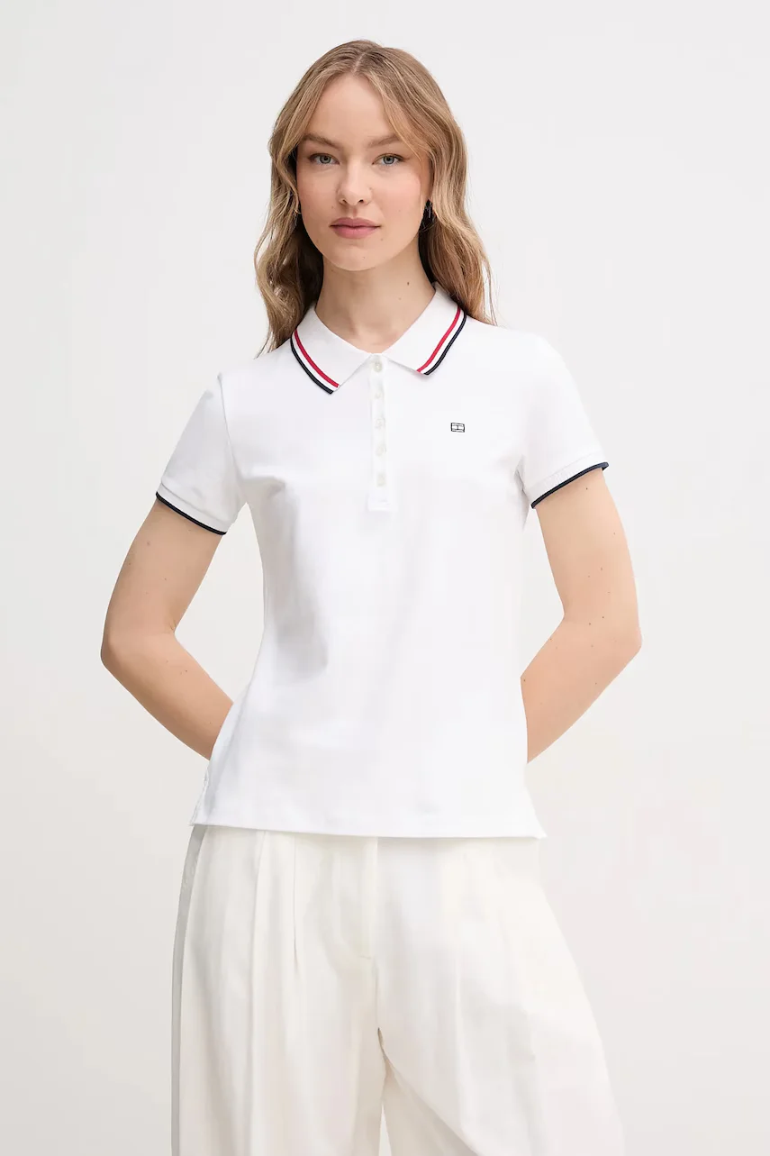 Tommy Hilfiger Тениска с яка