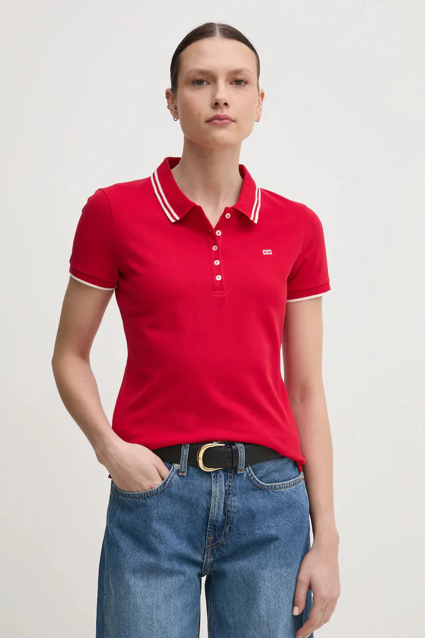 Tommy Hilfiger Тениска с яка