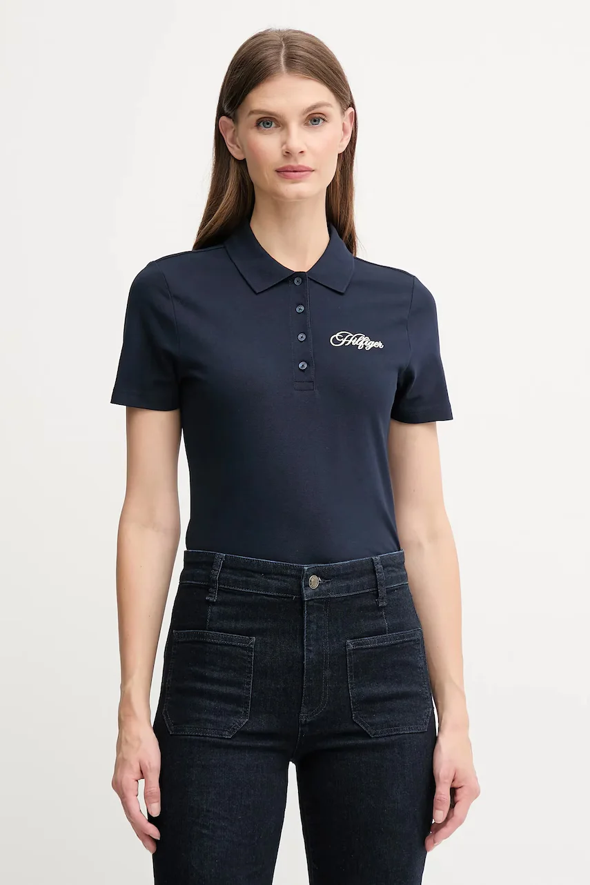 Tommy Hilfiger Тениска с яка