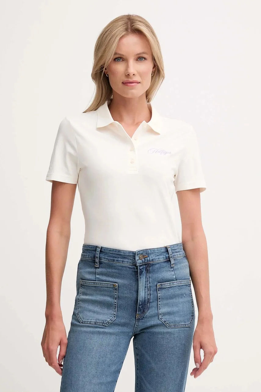 Tommy Hilfiger Тениска с яка