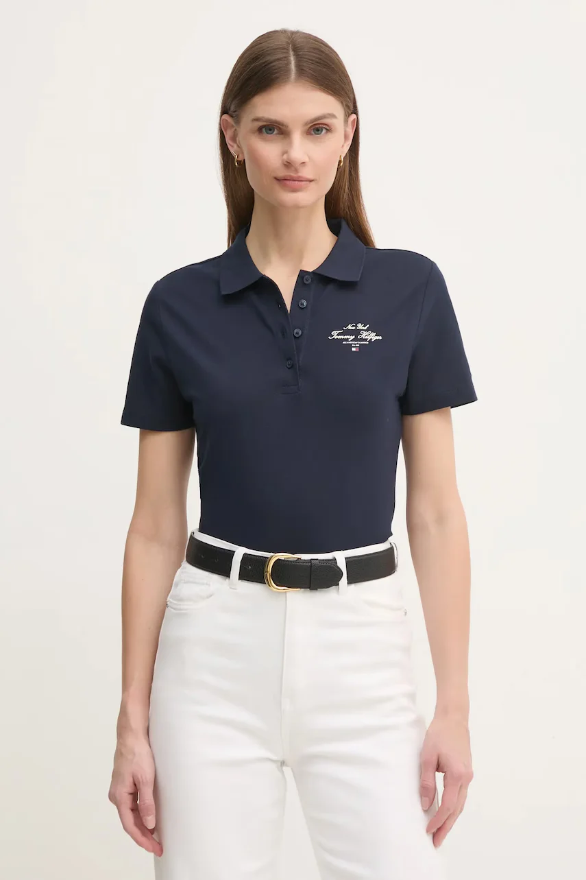 Tommy Hilfiger Тениска с яка