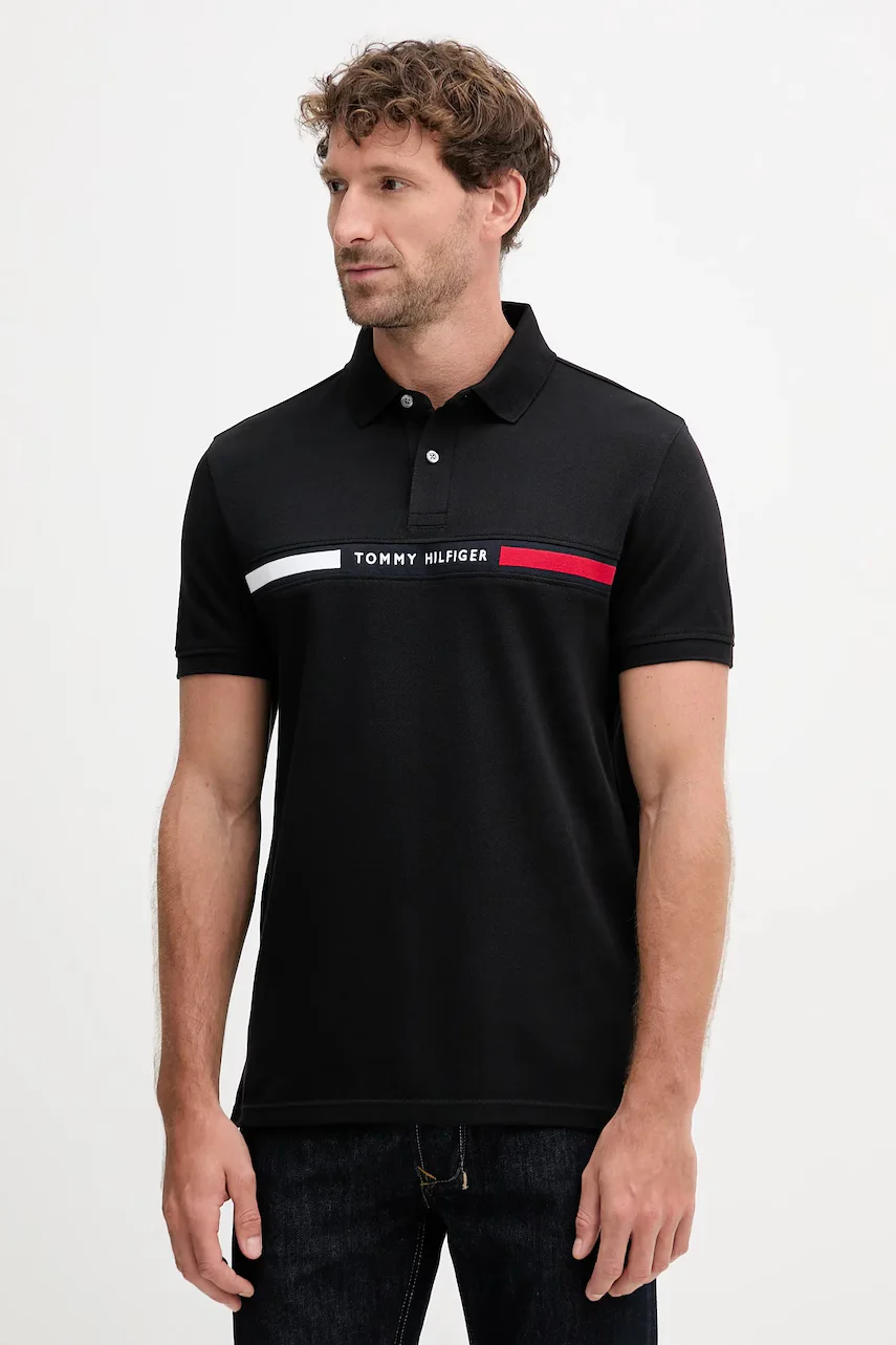 Tommy Hilfiger Тениска с яка