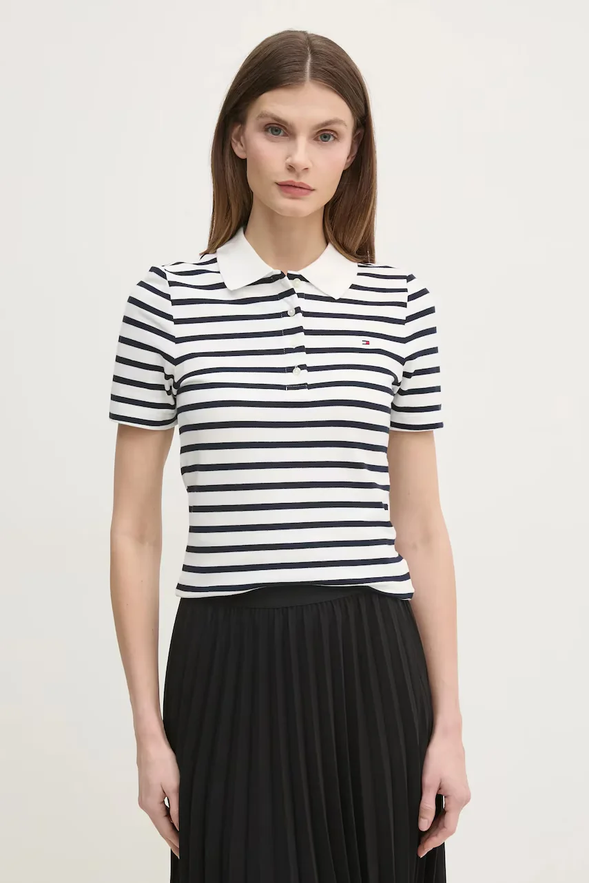 Tommy Hilfiger Тениска с яка