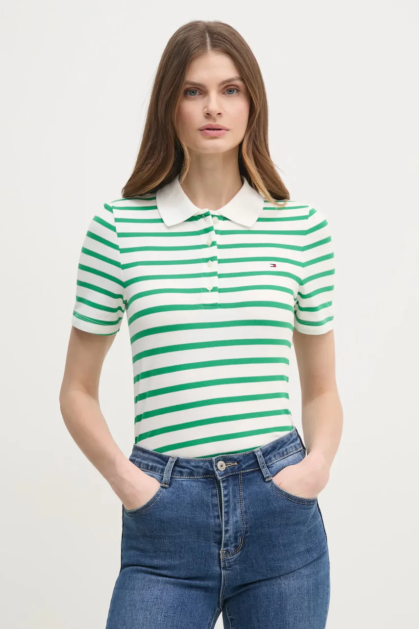 Tommy Hilfiger Тениска с яка