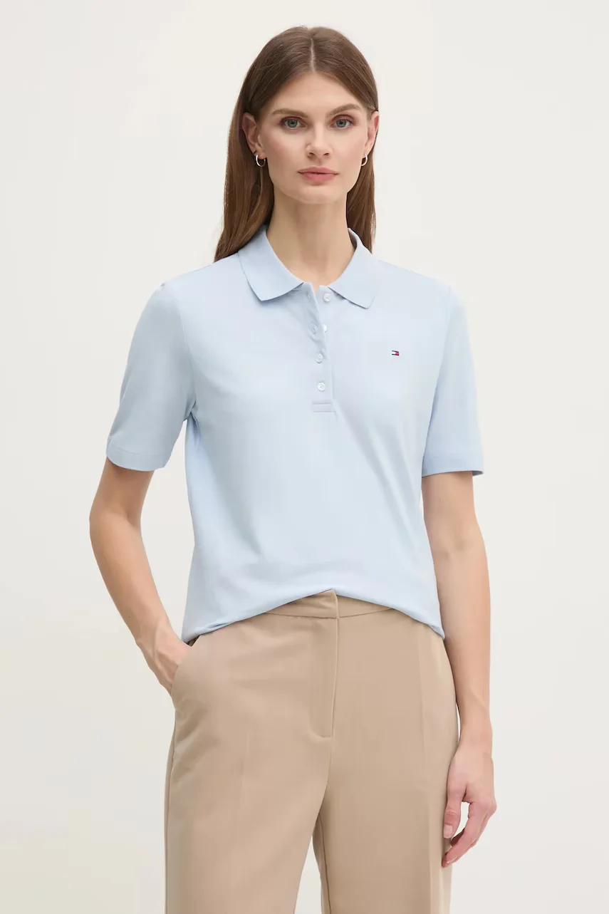Tommy Hilfiger Тениска с яка