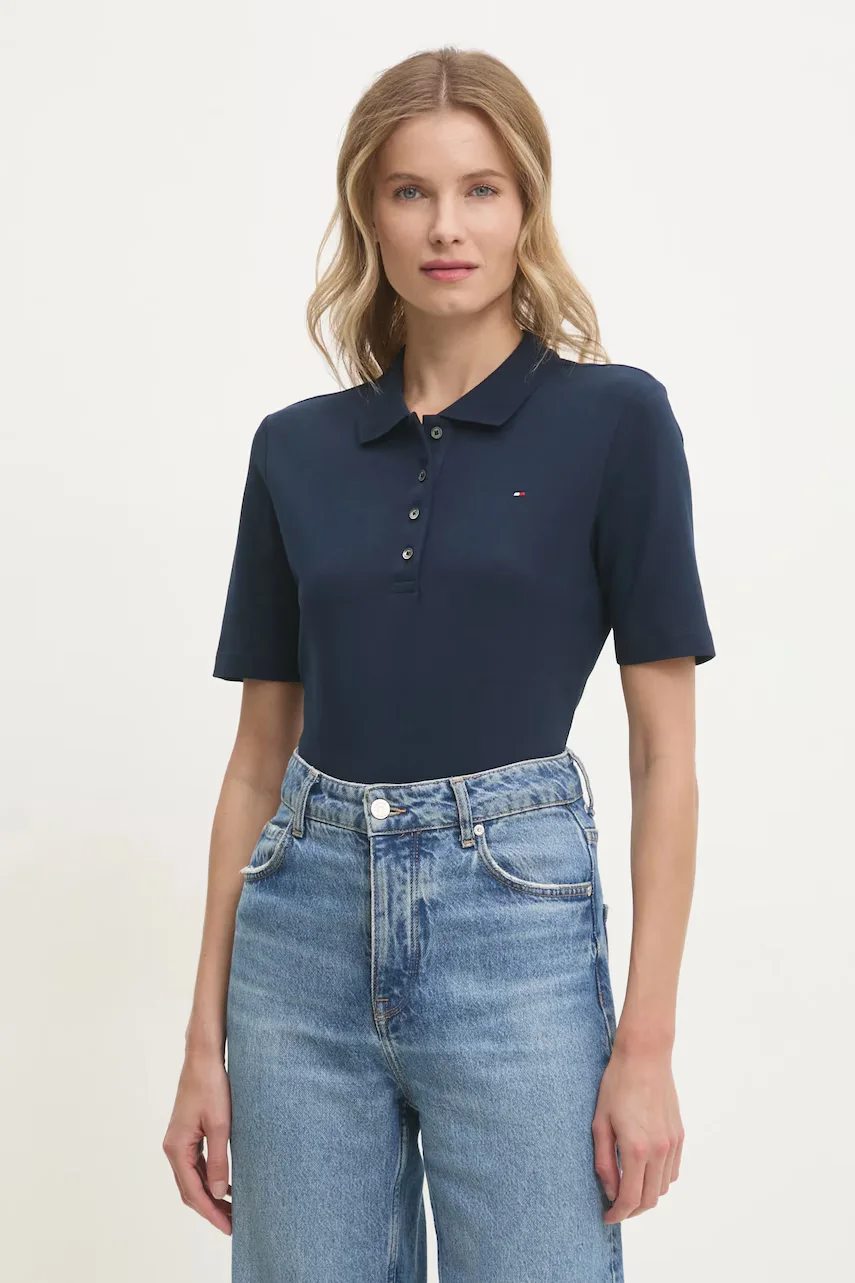 Tommy Hilfiger Тениска с яка