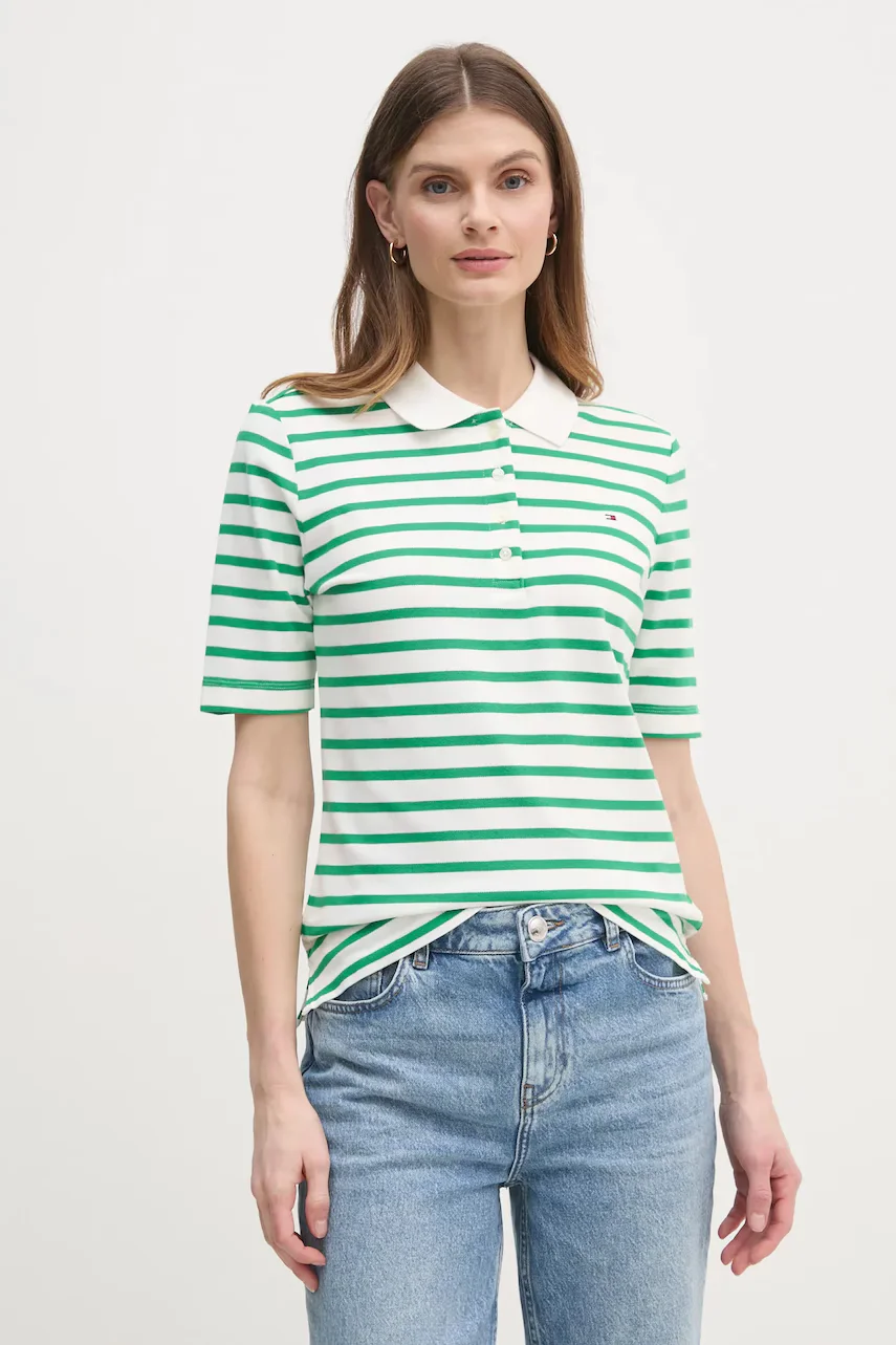 Tommy Hilfiger Тениска с яка