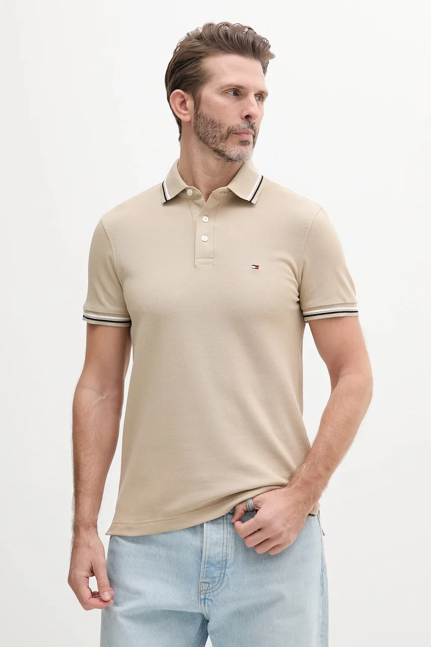 Tommy Hilfiger Тениска с яка