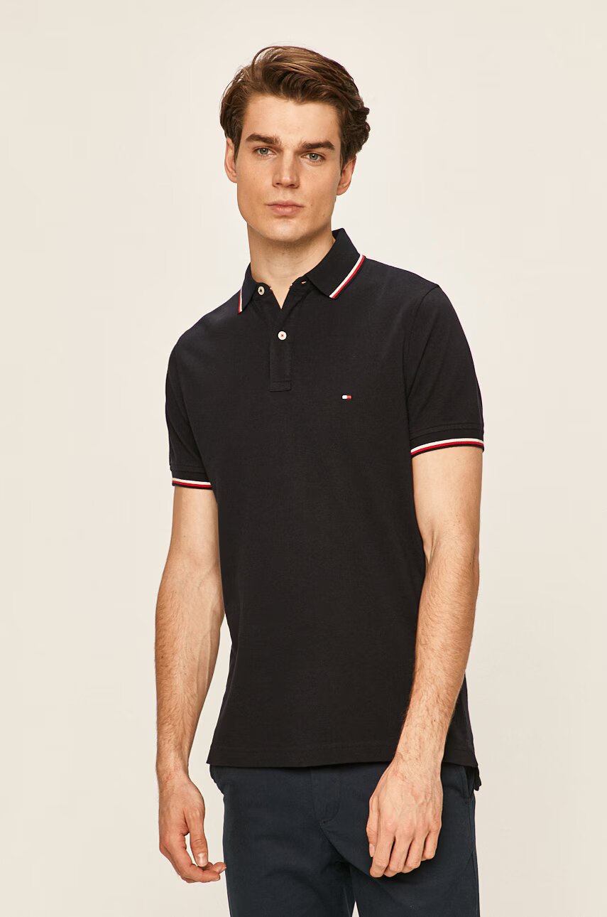 Tommy Hilfiger Тениска с яка