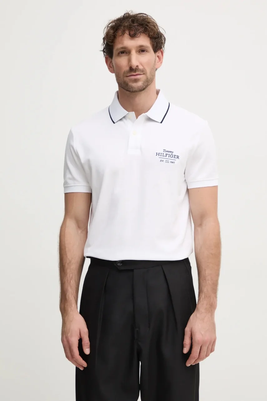Tommy Hilfiger Тениска с яка