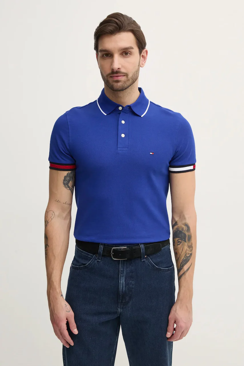 Tommy Hilfiger Тениска с яка