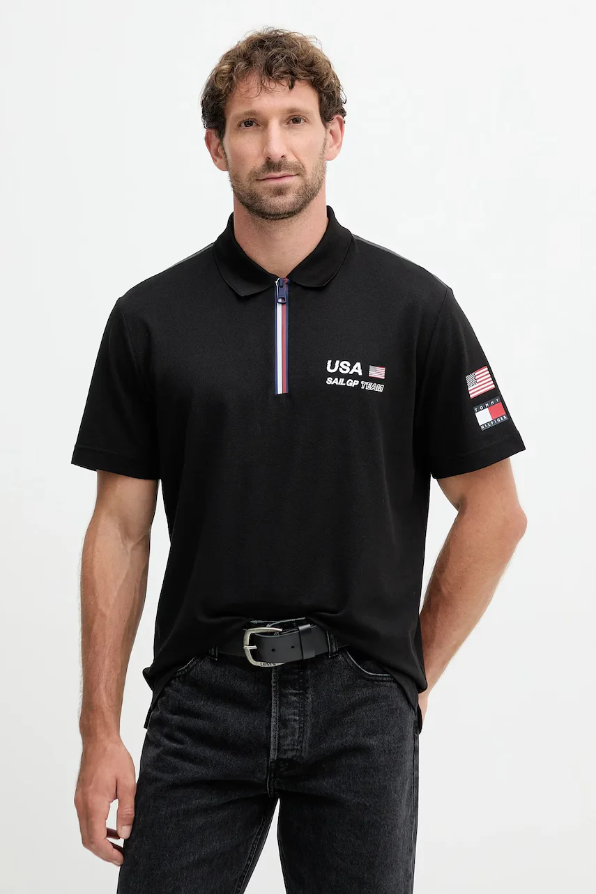 Tommy Hilfiger Тениска с яка x SAIL GP