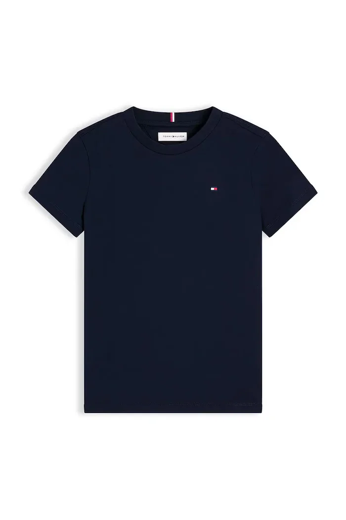 Tommy Hilfiger тениска за деца от памук тъмносиня KB0KB10591