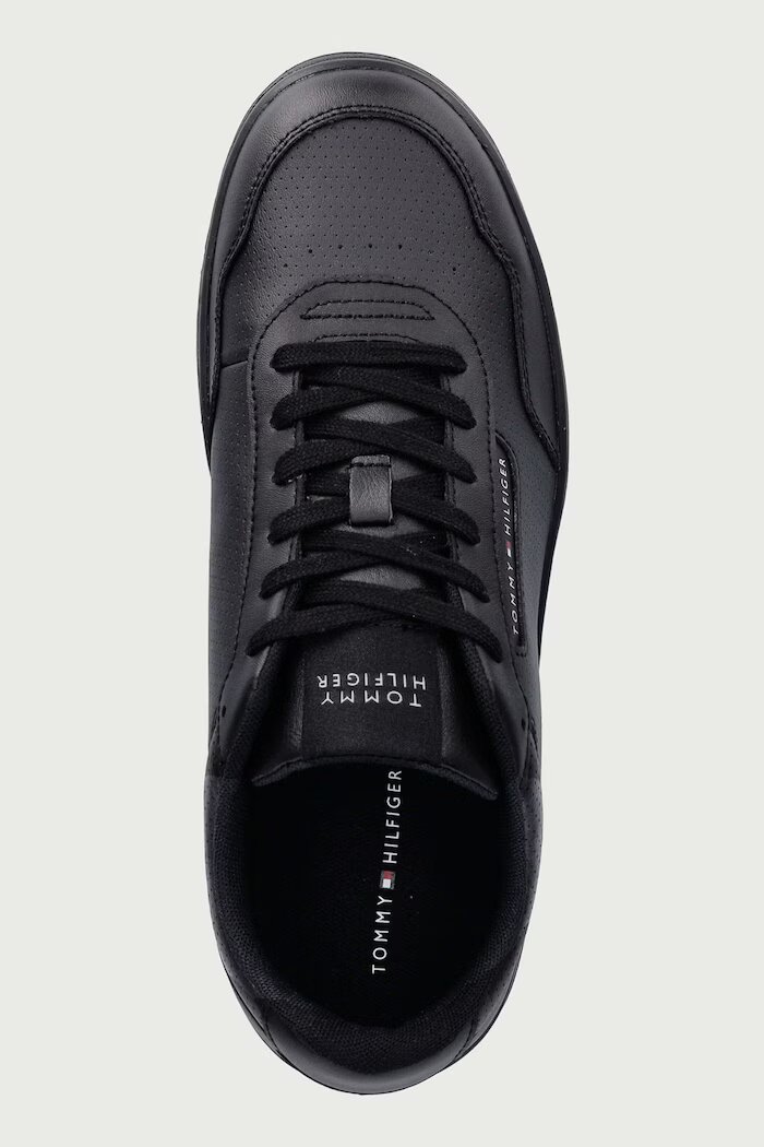 Tommy Hilfiger TH BASKET CORE LEATHER маратонки мъжки черни FM0FM05927