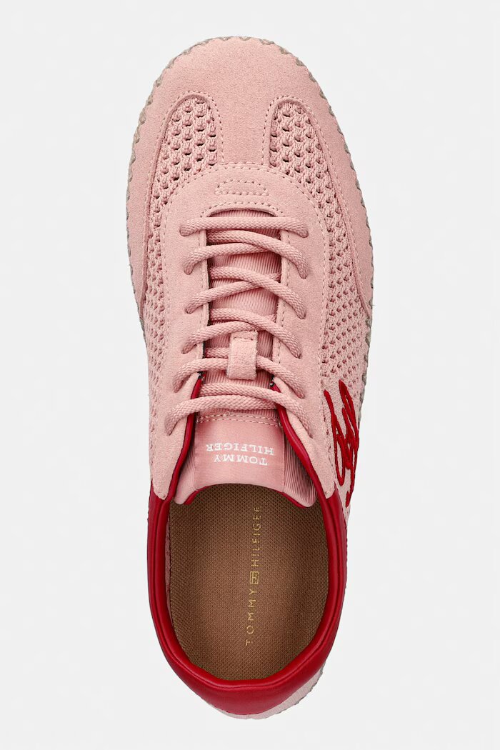 Tommy Hilfiger TH HERITAGE ROPE SNEAKER маратонки дамски розови FW0FW09406