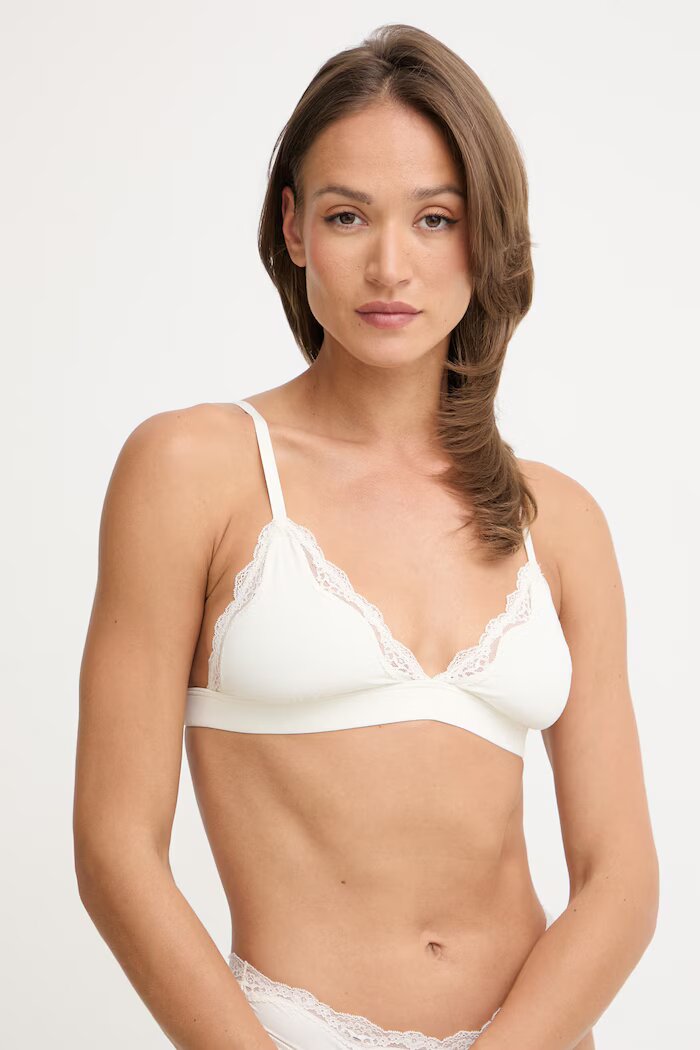 Tommy Hilfiger триъгълен сутиен бежов UW0UW06052