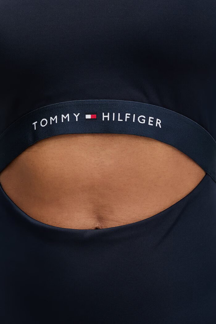 Tommy Hilfiger цял бански дамски тъмносин UW0UW06367