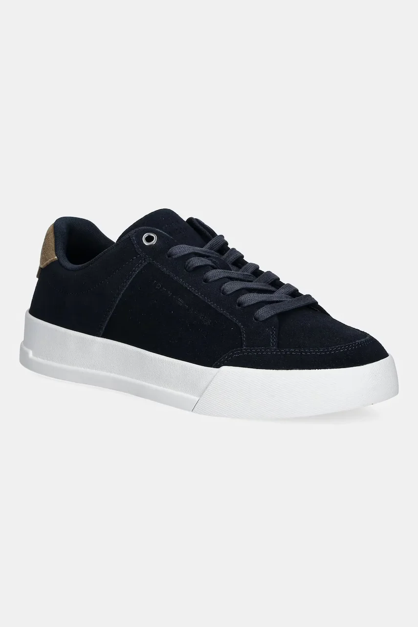 Tommy Hilfiger Велурени маратонки TH COURT SUMMER SUEDE