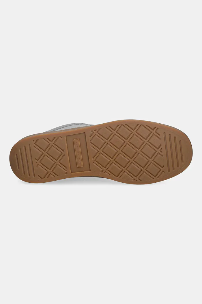 Tommy Hilfiger Велурени маратонки TH HERITAGE COURT SNEAKER SUEDE в сиво FW0FW09266