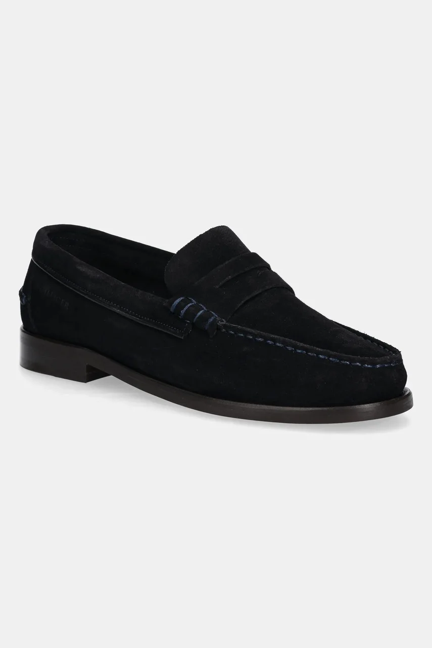 Tommy Hilfiger Велурени мокасини CLASSIC HILFIGER SUEDE LOAFER