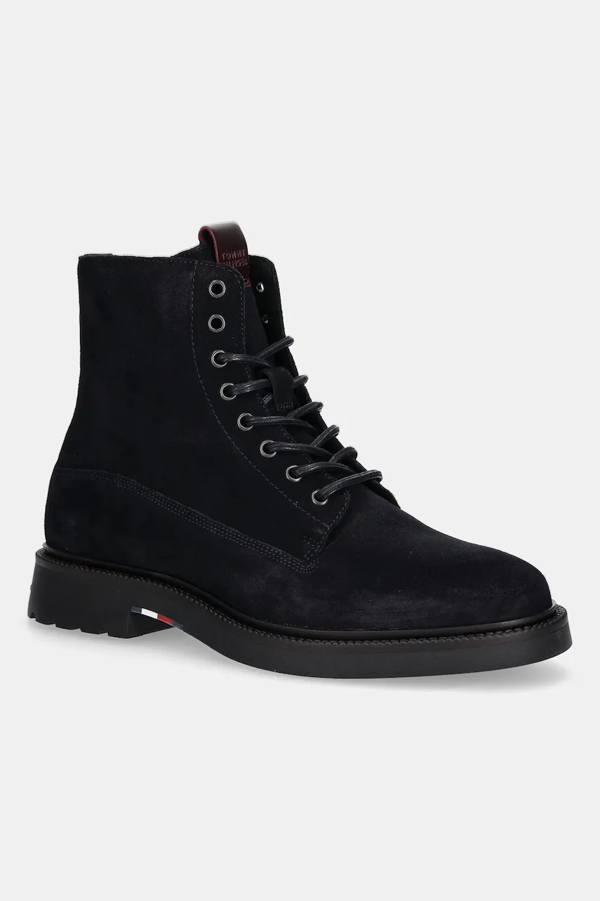 Tommy Hilfiger Велурени туристически обувки COMFORT LWT SDE BOOT