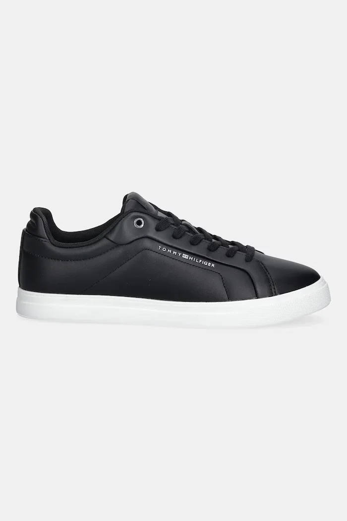 Tommy Hilfiger Високи кецове ICON COURT LIGHT PREMIUM мъжки в черно FM0FM05837