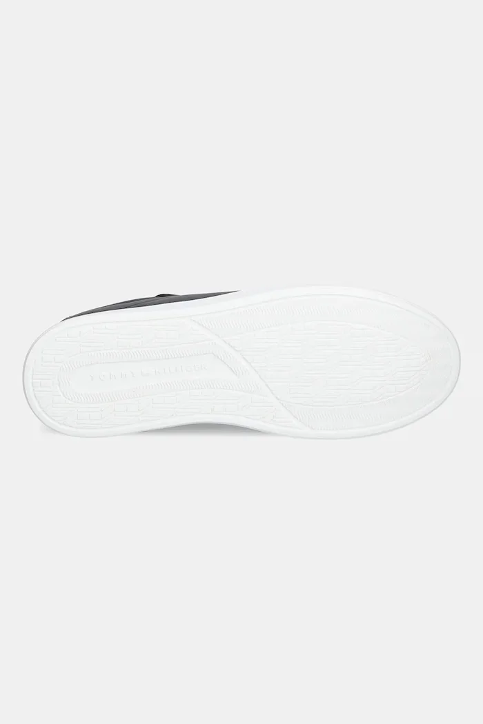 Tommy Hilfiger Високи кецове ICON COURT LIGHT PREMIUM мъжки в черно FM0FM05837