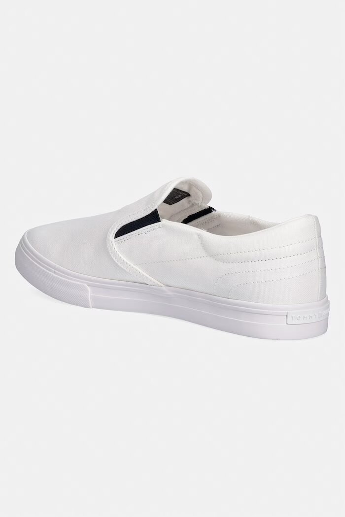 Tommy Hilfiger VULC CORE SLIP ON ниски кецове мъжки бели FM0FM05689