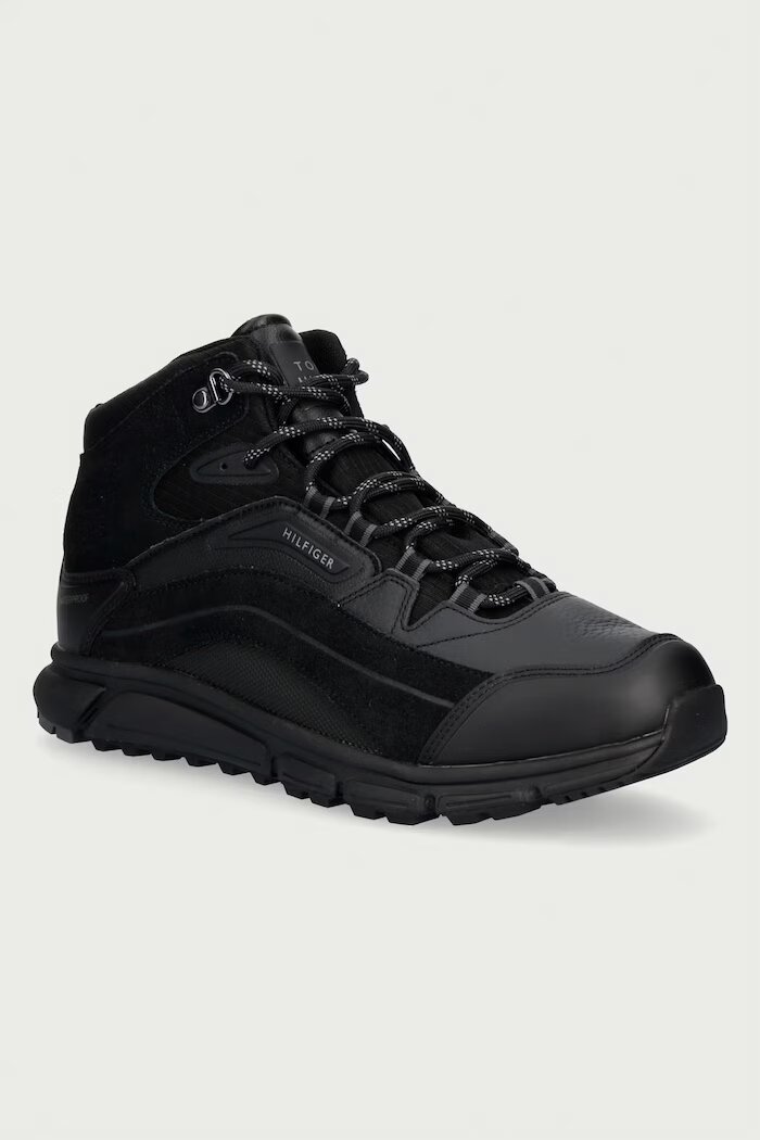 Tommy Hilfiger WP MIX CHUKKA RUNNER маратонки мъжки черни FM0FM06022