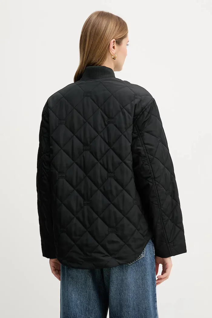 Tommy Hilfiger Яке в черно преходен модел WW0WW48691