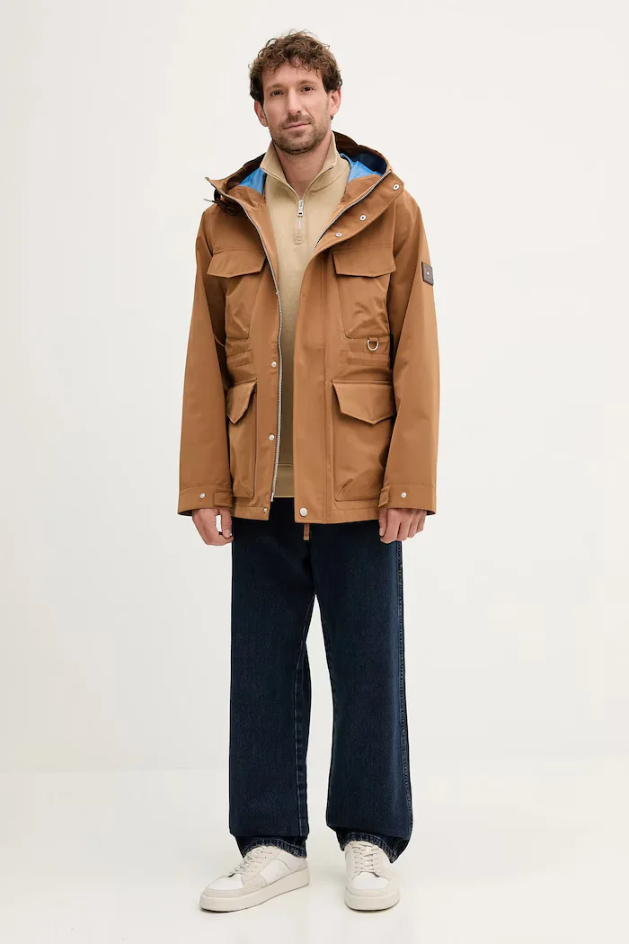 Tommy Hilfiger Яке в кафяво преходен модел MW0MW41398