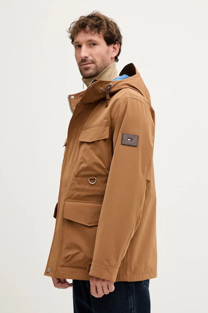 Tommy Hilfiger Яке в кафяво преходен модел MW0MW41398