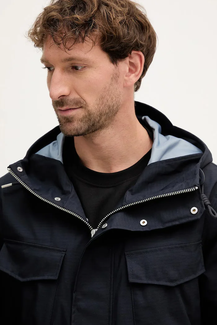 Tommy Hilfiger Яке в тъмносиньо преходен модел MW0MW42071