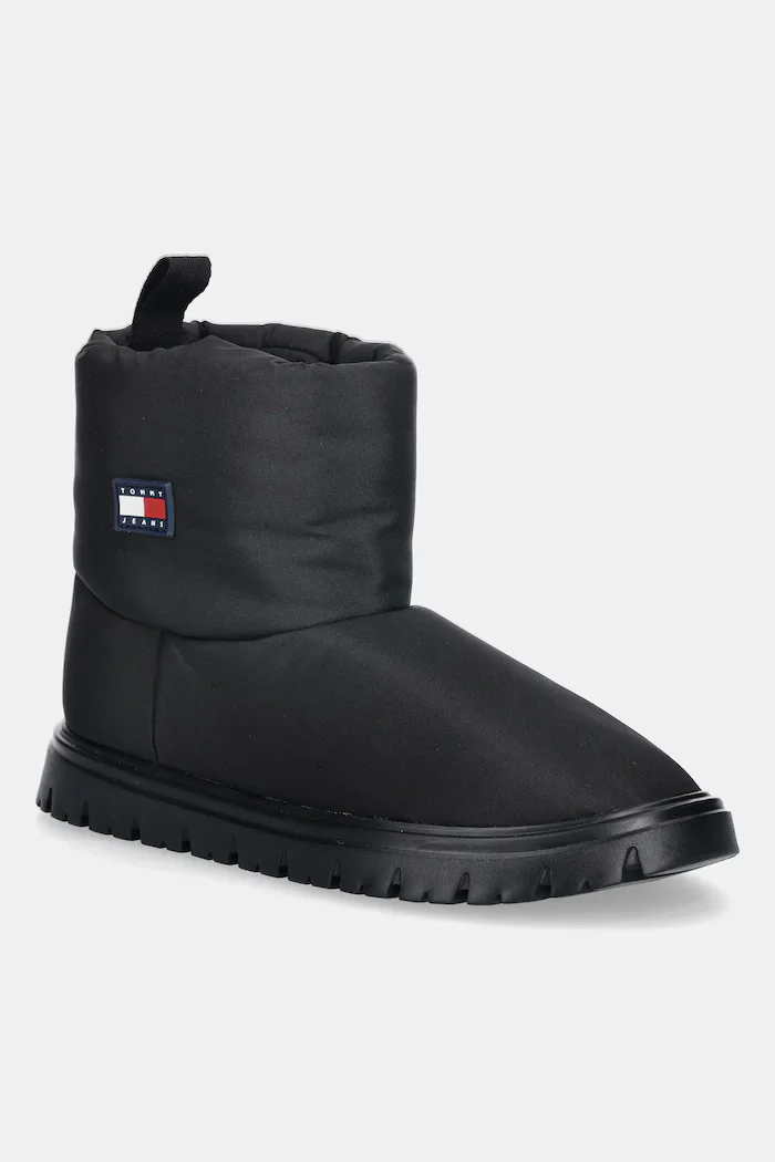 Tommy Jeans Апрески TJW SNOW BOOT в черно EN0EN02823